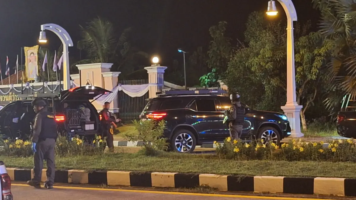 ระทึกหน้าจวน"ผู้ว่าฯพังงา" พบระเบิดต่อวงจร รัศมีอันตราย 10 เมตร