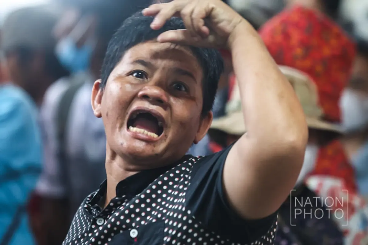 หญิงกัมพูชาปากแจ๋ว โวยลั่นจะแหกด่าน ที่แท้เข้าไทยมาเป็น"ขอทาน"