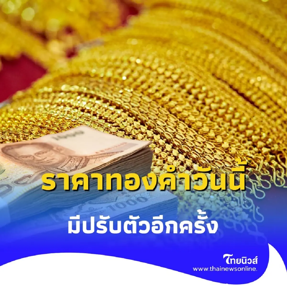 ราคาทองคำวันนี้ วันที่ 24 มิ.ย. 2568 ราคาทองมีปรับตัว ในครั้งที่ 1