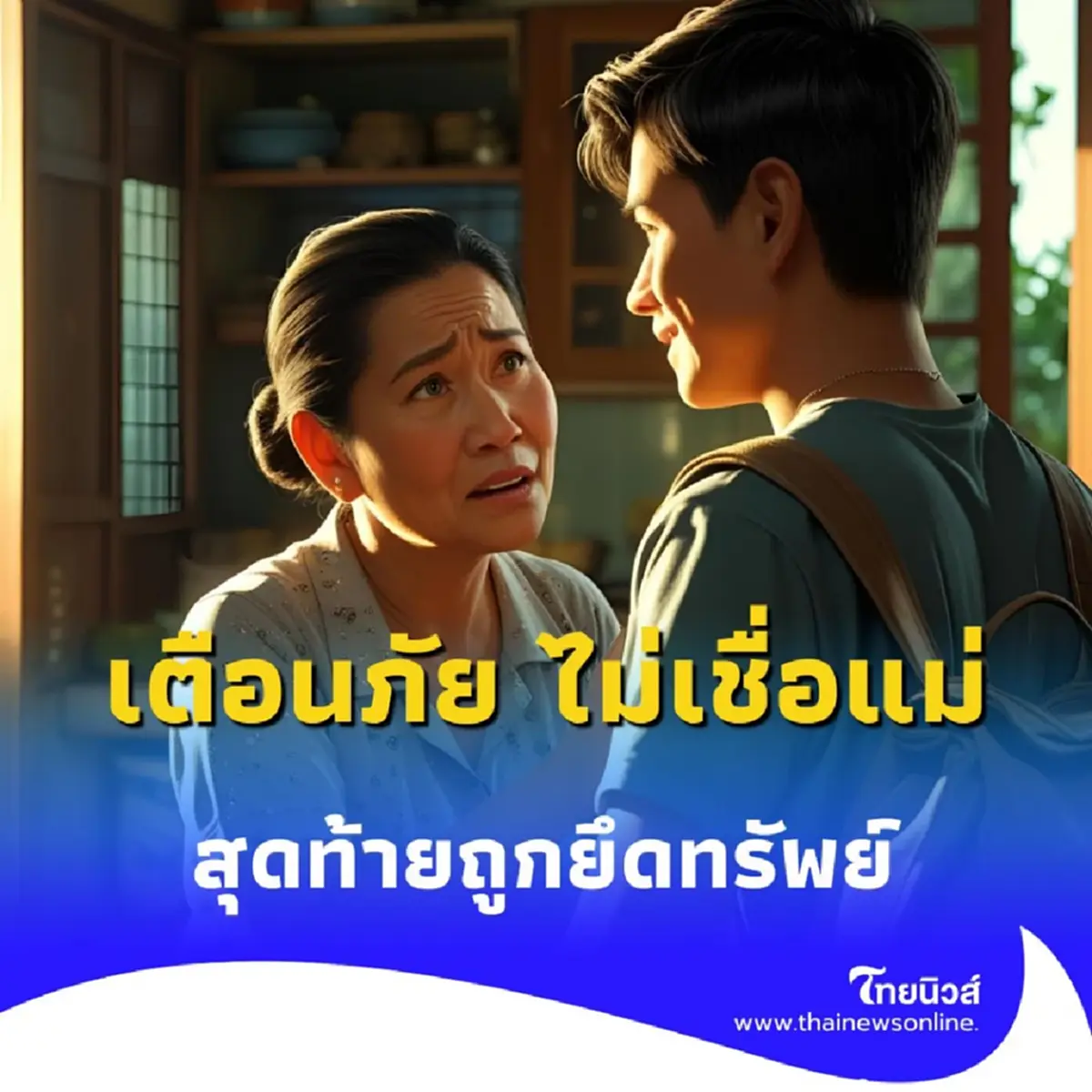 เตือนภัย อุทาหรณ์ บัญชีม้า ไม่เชื่อแม่ สุดท้ายติดคุก ถูกยึดทรัพย์