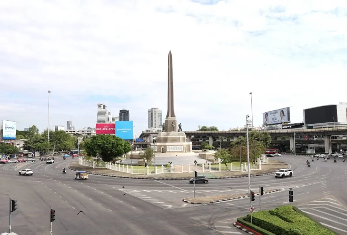 ชุมนุมใหญ่ 28 มิ.ย. อนุสาวรีย์ชัยฯเปิดเส้นทางเลี่ยงรถติด