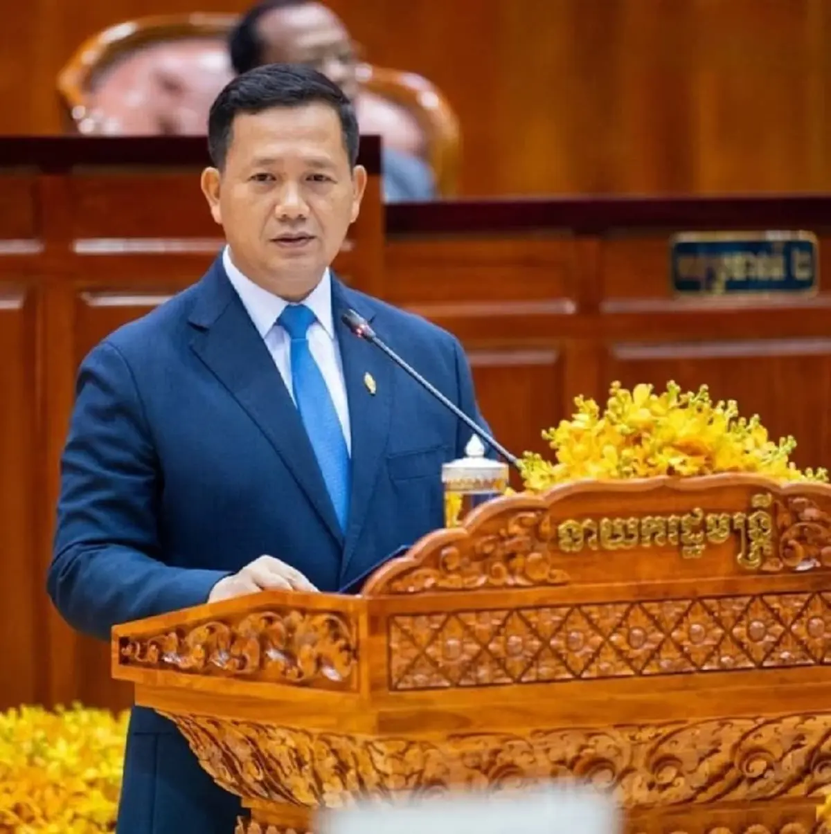 ภาพจาก เฟซบุ๊ก Hun Manet 