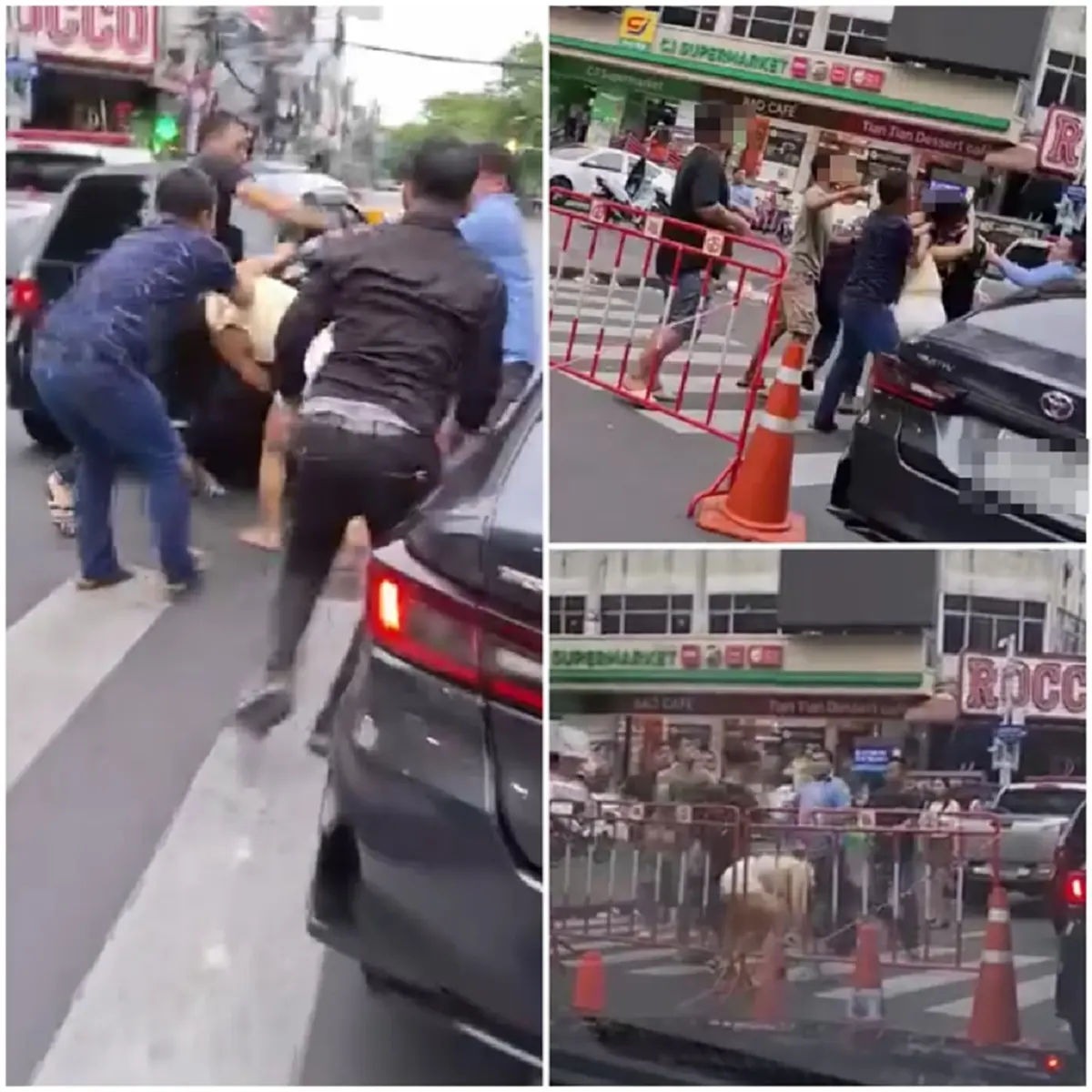 รู้แล้วเกิดอะไรขึ้น ต่างชาติเมาทำร้ายสาวไทย ซัดกันนัวหน้าสน.