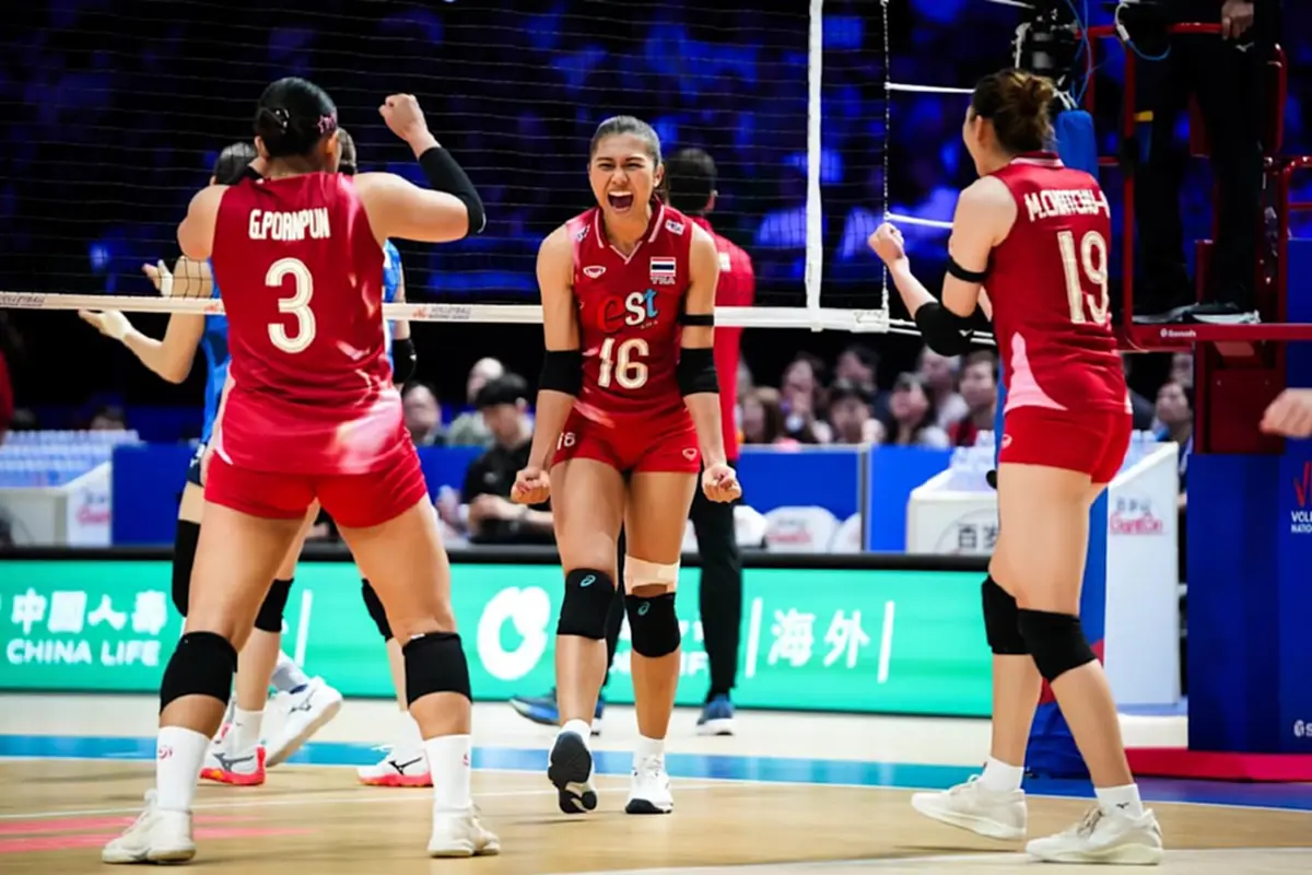 \"ถ่ายทอดสดวอลเลย์บอลหญิง\" ทีมชาติไทย vs อิตาลี \"vnl 2025 ถ่ายทอดสดช่องไหน\"