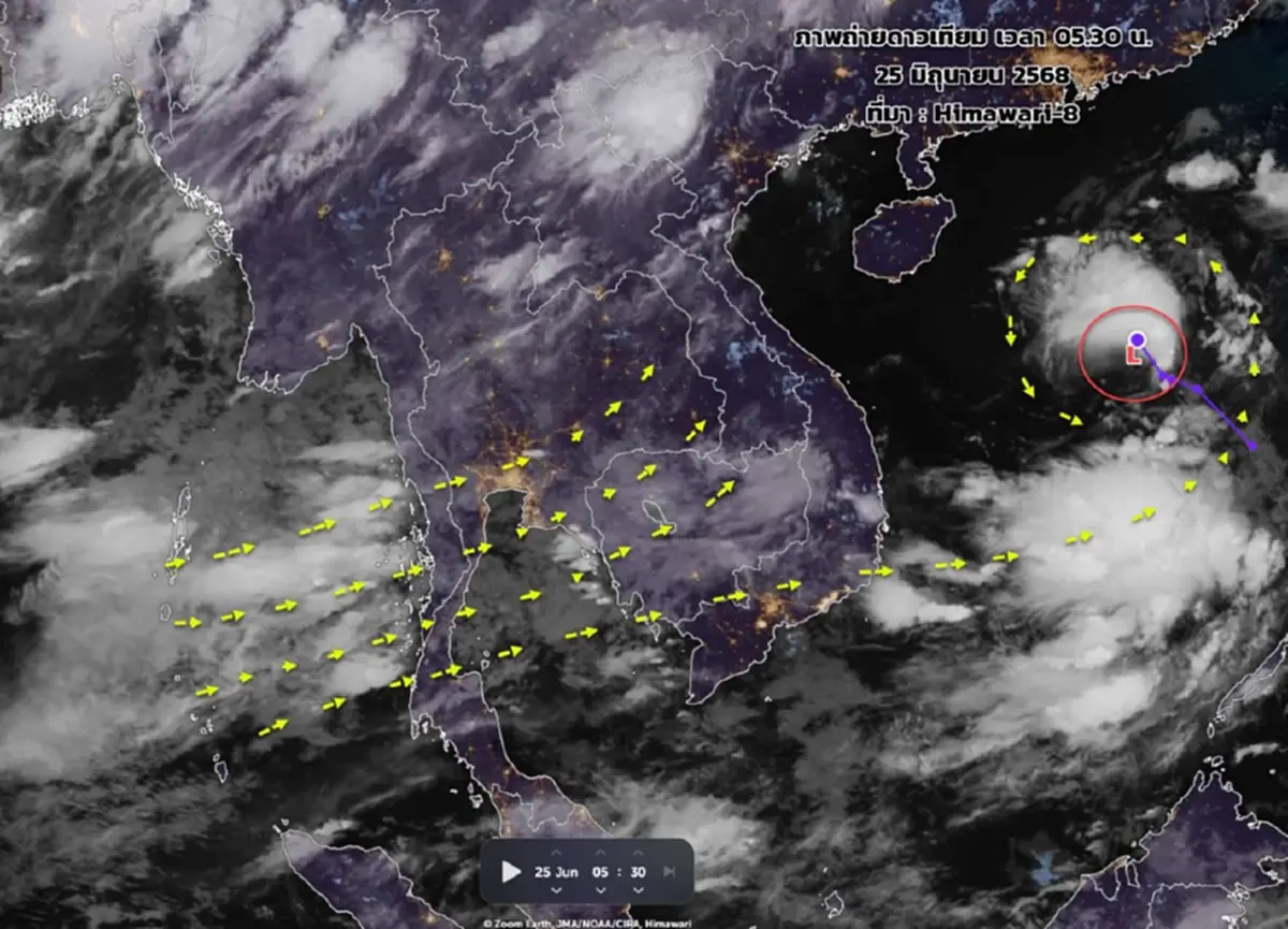สภาพอากาศวันนี้ เตือนด่วน 4 ภาค ฝนตกหนัก ระวังน้ำท่วมฉับพลัน
