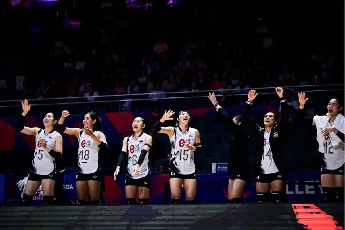 "ผลวอลเลย์บอลล่าสุด" คะแนน VNL 2025 เงื่อนไขไทยเพื่อความอยู่รอด