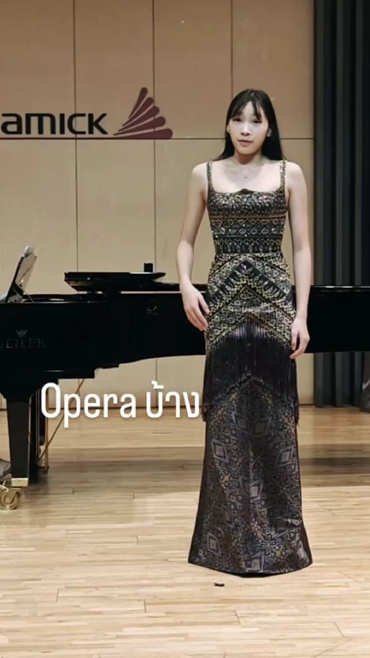 ลูกสาวคนดัง ตัวแทนหนึ่งเดียวของไทย ขึ้นคอนเสิร์ตที่เกาหลีใต้