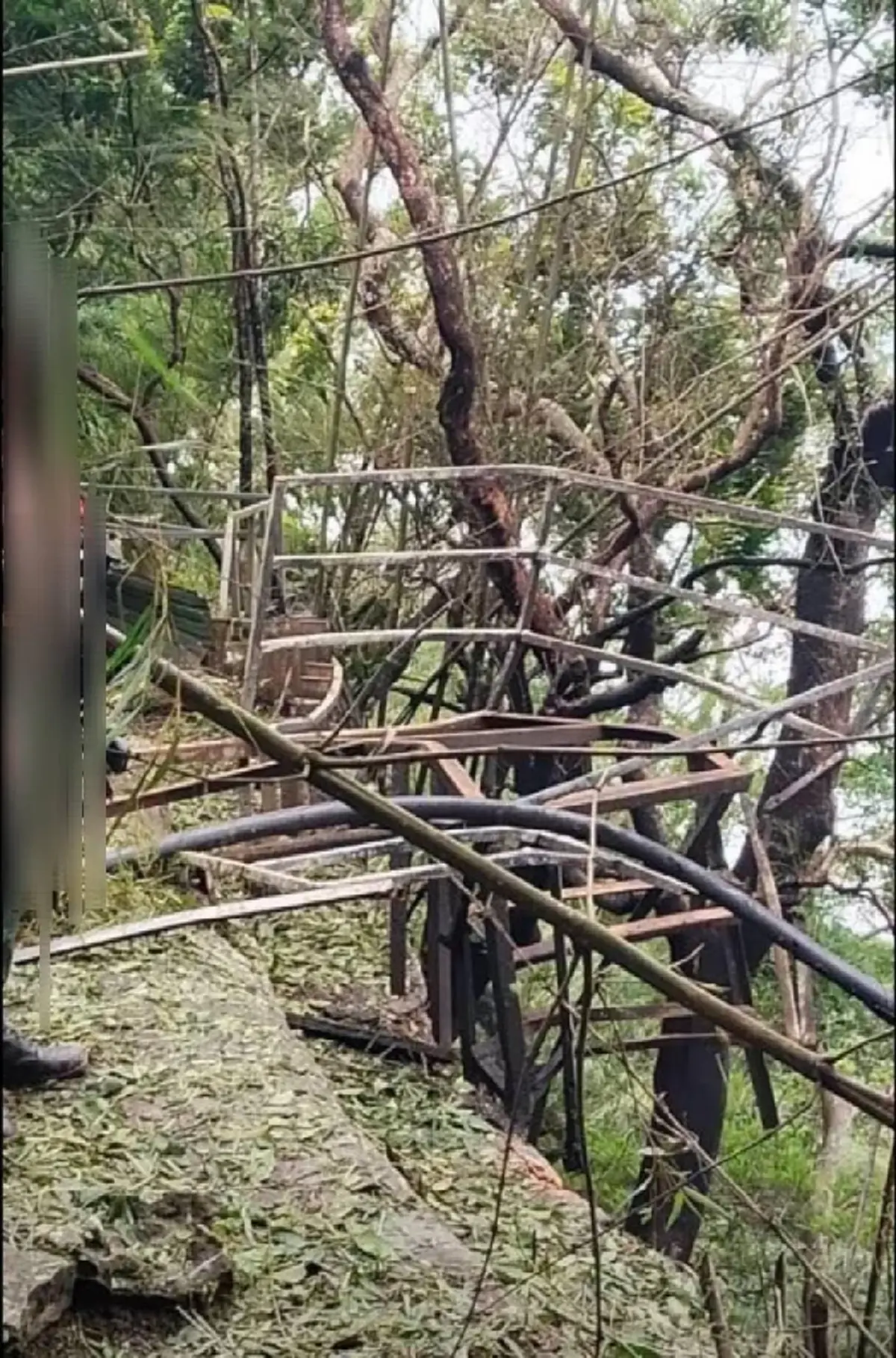 ทหารไทย ทำลายกระเช้า-บันได ตัดเส้นทางกัมพูชาขึ้น ภูมะเขือ