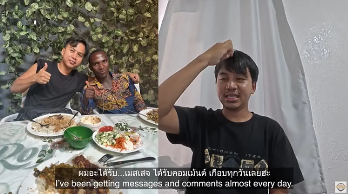 ยูทูบเบอร์ชื่อดังอัพเดตชีวิตเพื่อน หลังรับปากส่งเสียค่าเรียน