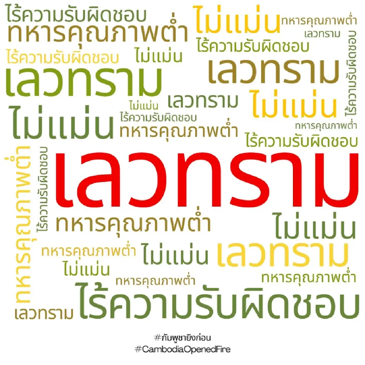 ผู้พันเบิร์ด ลั่นเขมรยิงก่อน ประณามทำร้ายประชาชนผู้บริสุทธิ์