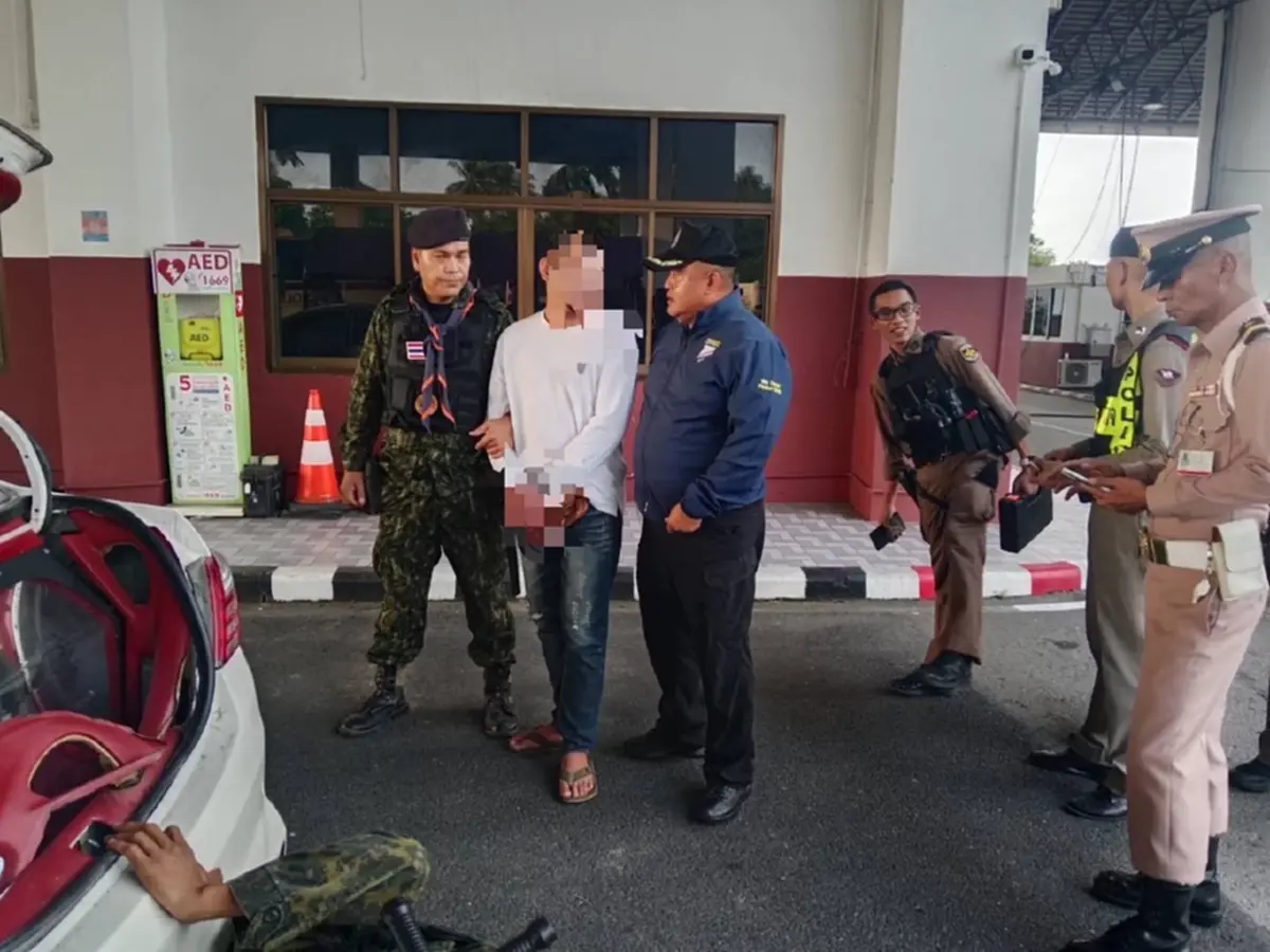 รวบคาด่าน หนุ่มพกปืนมุ่งหน้าบ้านเมียเก่า คำสารภาพตกใจหนัก