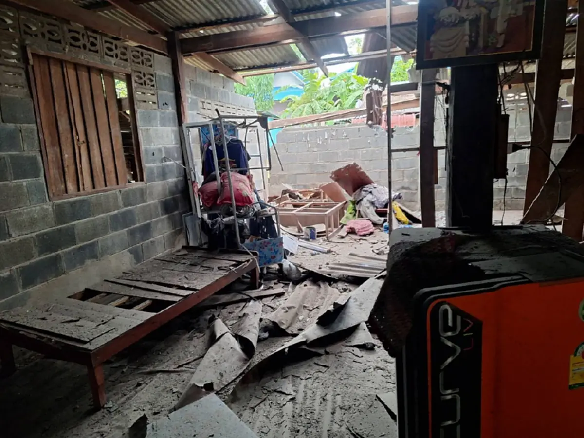 ทบ.แจงเหตุกระสุนจรวด BM-21 ตกใส่ อ.กันทรลักษ์ ชายวัย 59 เสียชีวิต