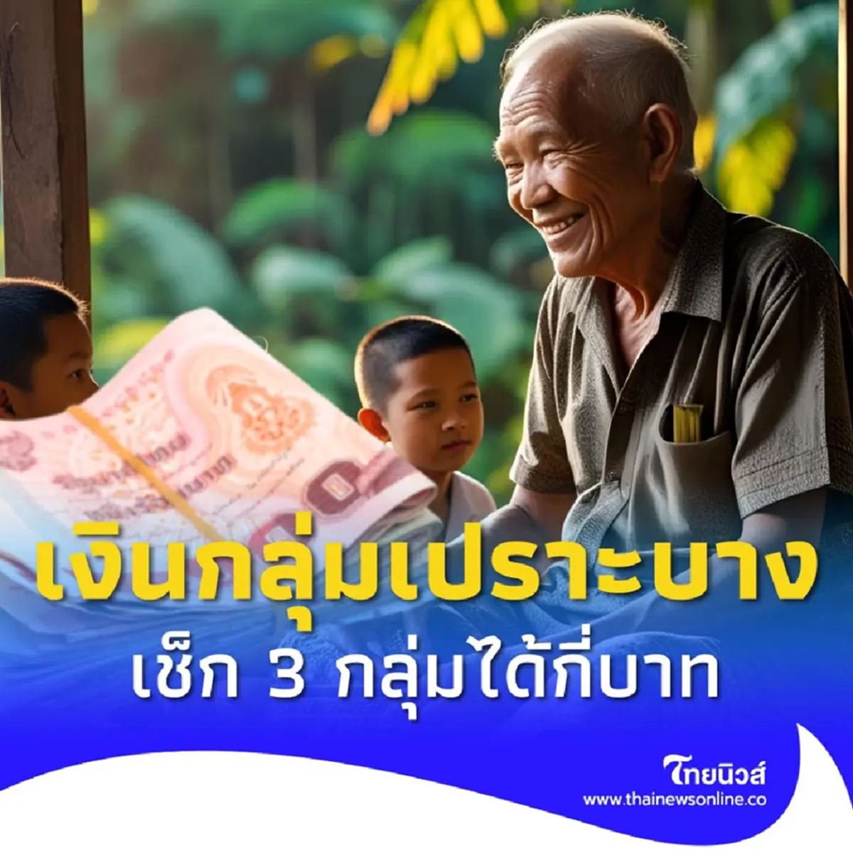 เช็กเงินเข้า 3 กลุ่มเปราะบาง 9 กรกฎาคม 2568 แต่ละกลุ่มได้กี่บาท