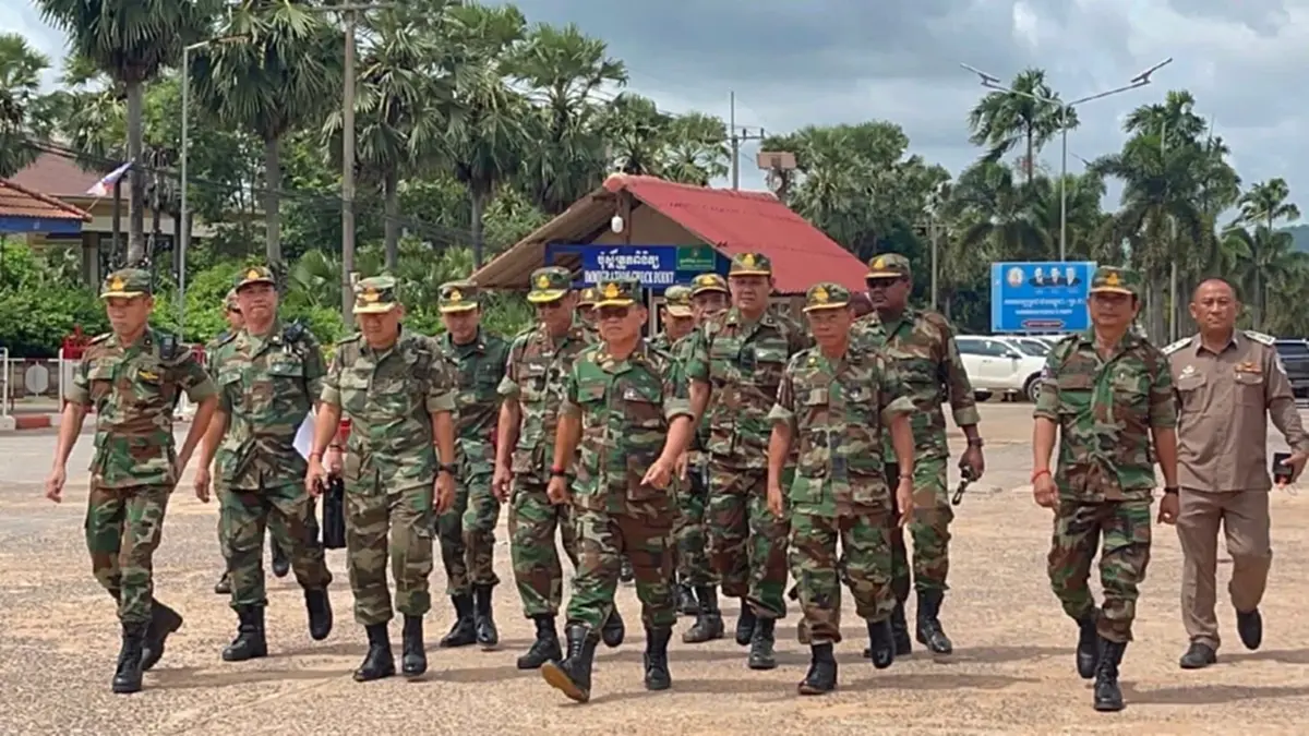 เปิด7ข้อตกลงร่วม "แม่ทัพภาคที่2" คุย รอง ผบ.ทหารภาคที่ 4 กัมพูชา