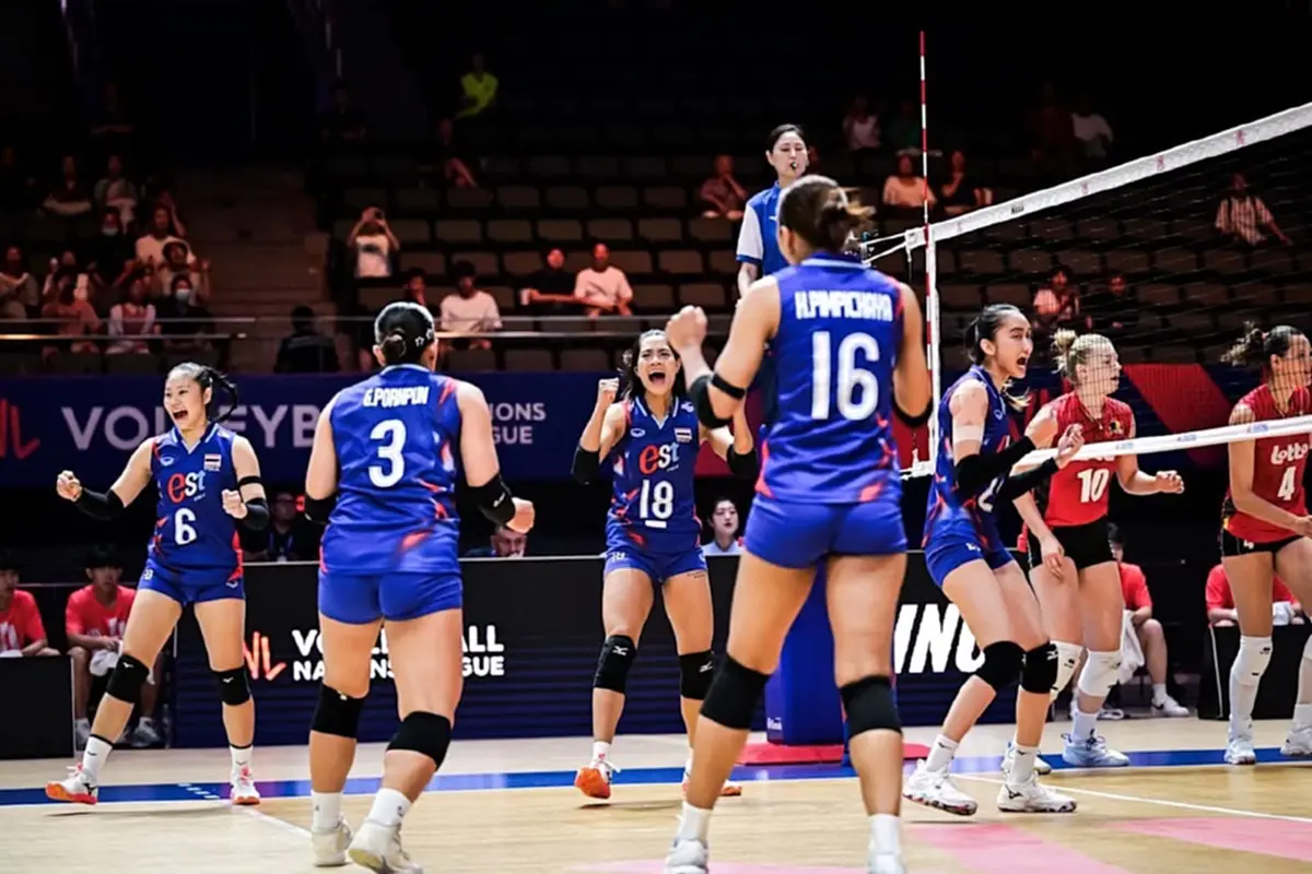 "ดูวอลเลย์บอลสด" ไทย vs สหรัฐอเมริกา วอลเลย์บอล VNL 2025 ถ่ายทอดสด