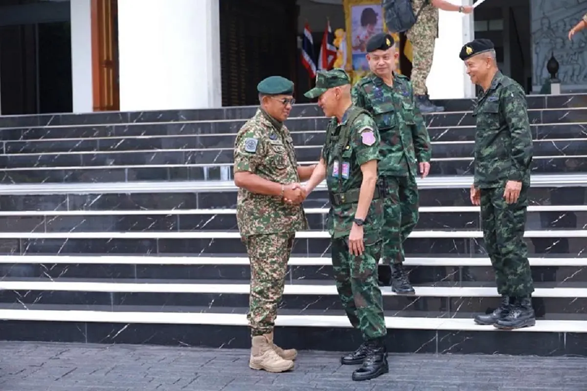 ผบ.สส.มาเลเซีย หารือ \"2แม่ทัพไทย\" รับทราบข้อเท็จจริงปัญหาชายแดน