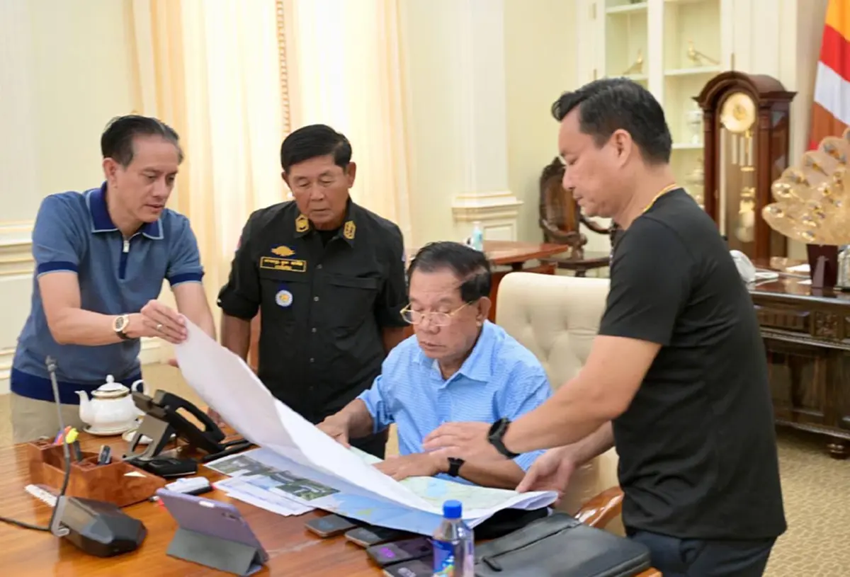 ไม่ได้หนีไปไหน "ฮุนเซน" โต้สื่อไทย นั่งบัญชาการรบเอง สู้ทหารไทย