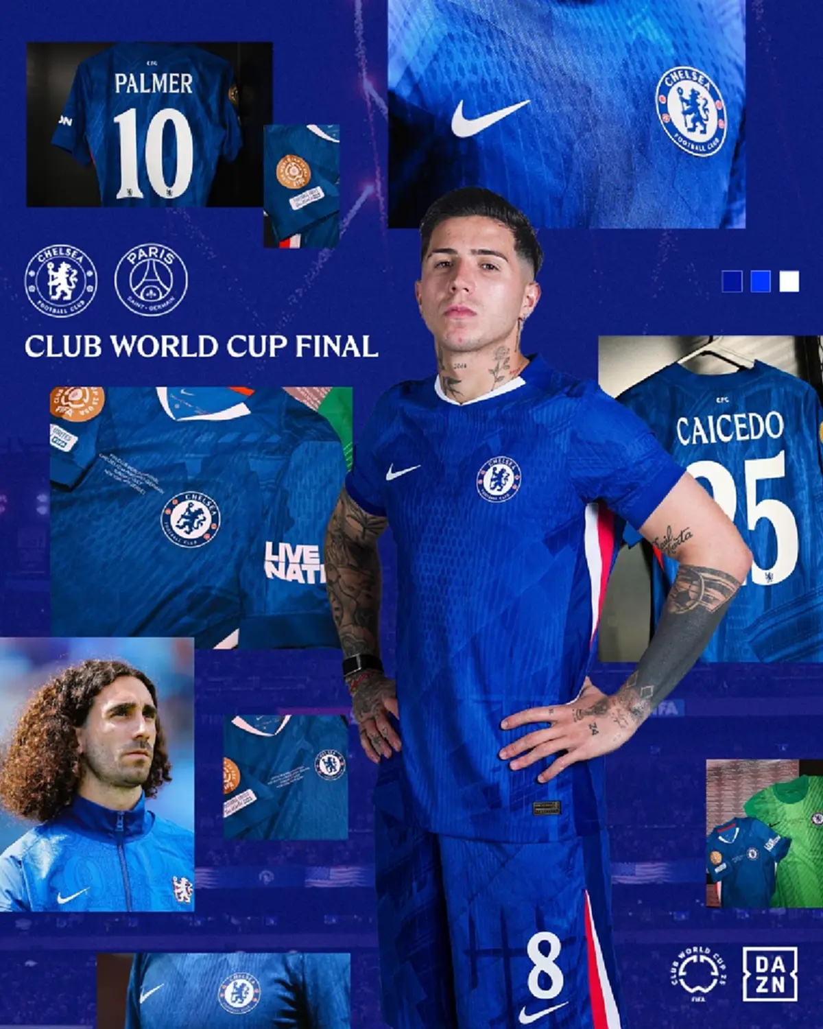 ดูบอลสด"เชลซี" VS "ปารีส แซงต์ แชร์กแมง"ถ่ายทอดสดนัดชิงสโมสรโลก