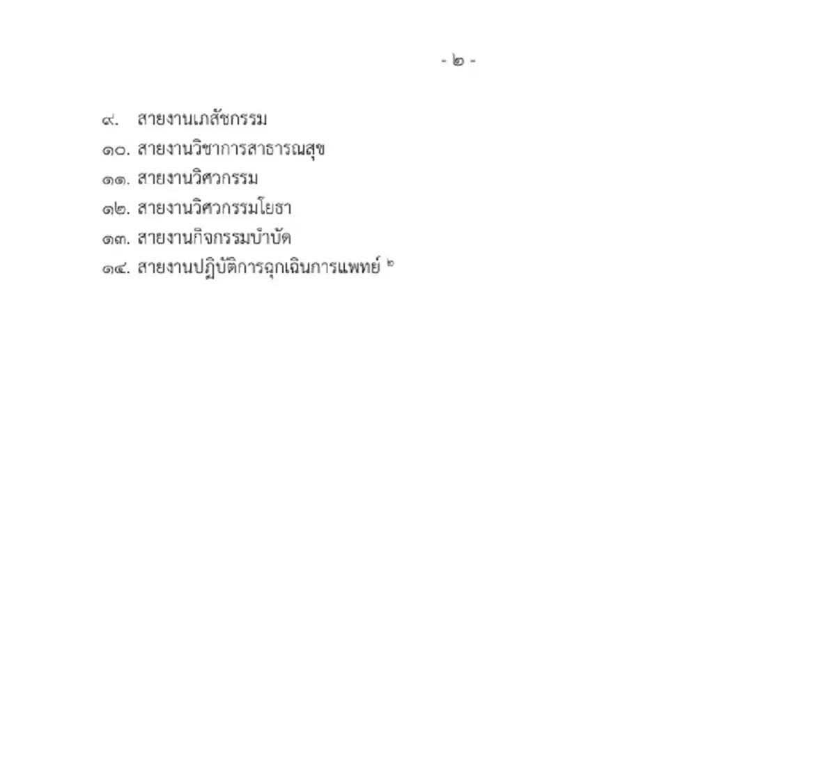 ราชกิจจาฯ ประกาศ ขรก.กรุงเทพ 35 ตำแหน่ง ได้เงินประจำตำแหน่ง