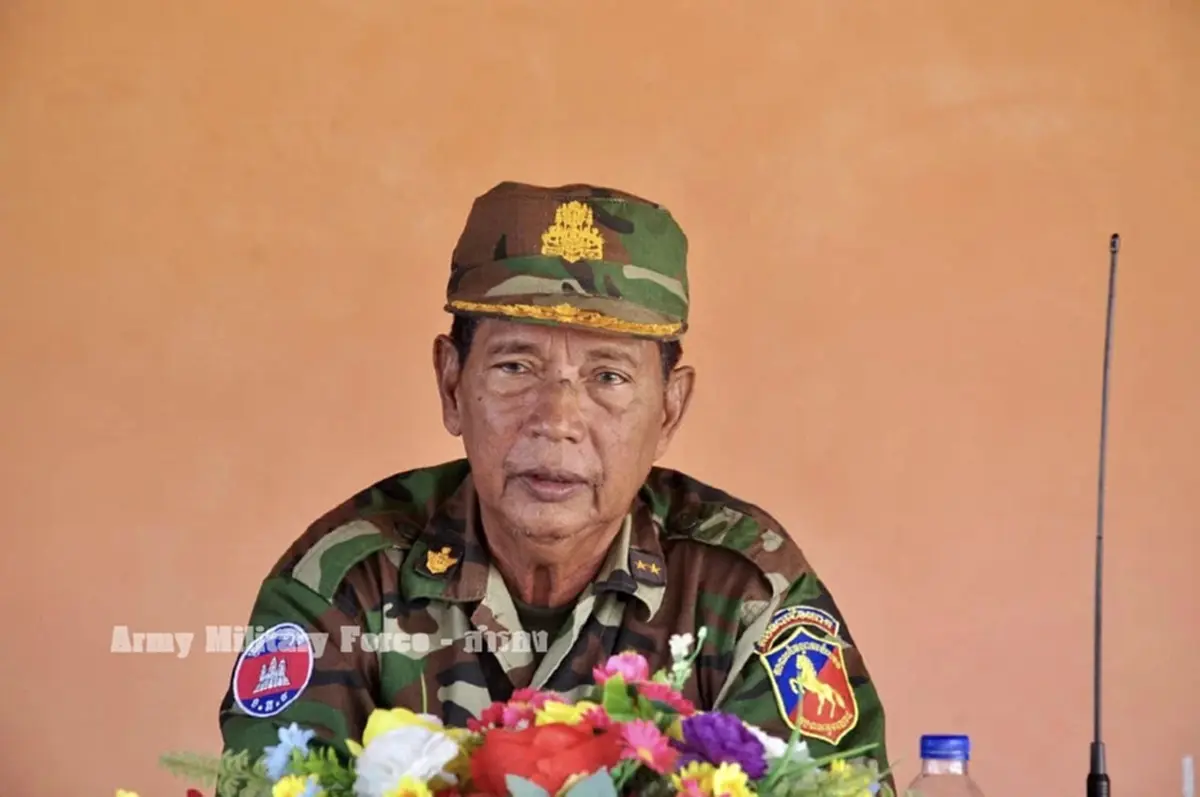 เดือด ทหารไทยยิงปืนใหญ่ปิดตำนาน "พลตรีดวง" ผบ.พล.7 กัมพูชา