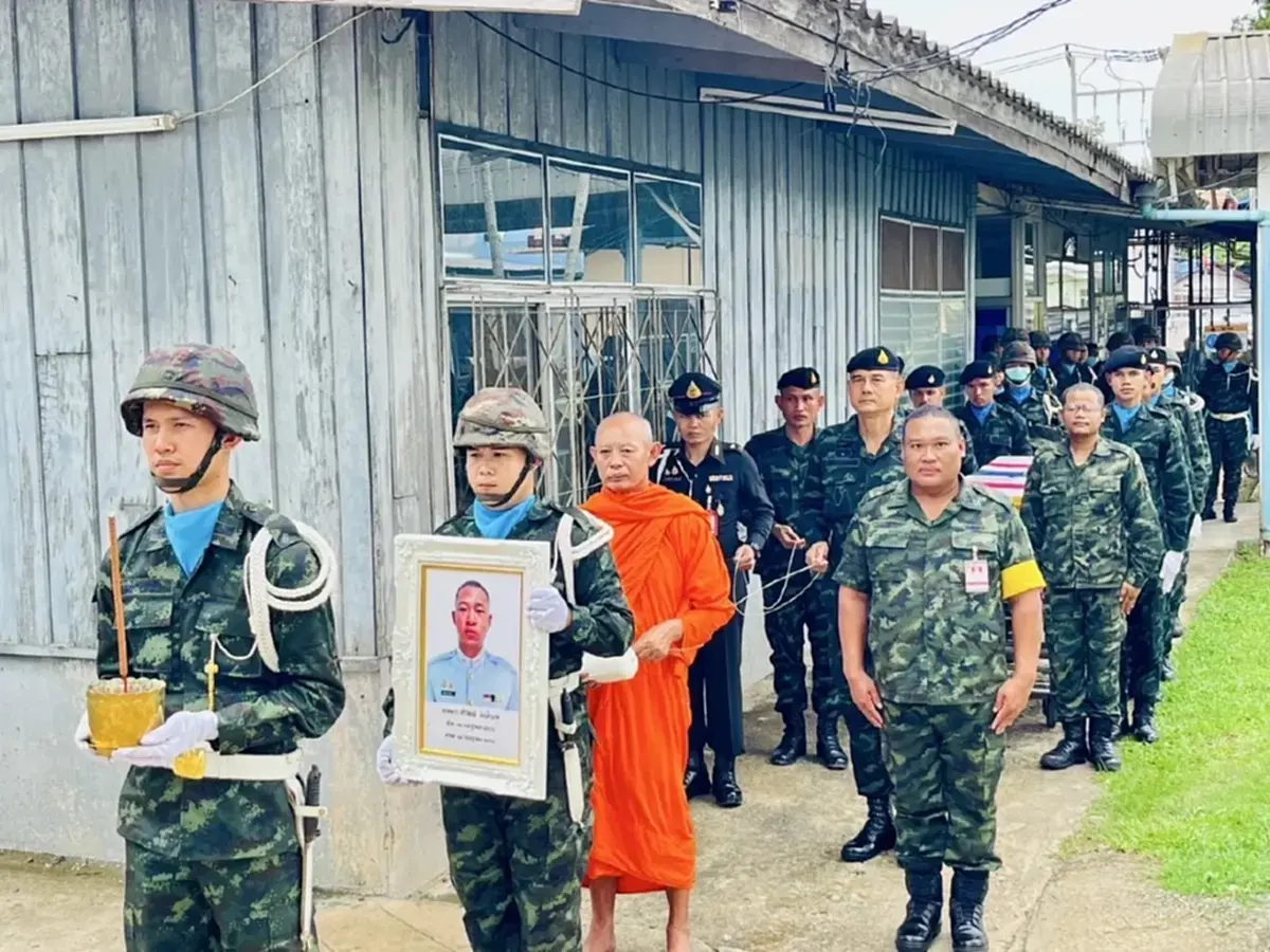 สดุดี 3 ทหารกล้า สละชีวิตปกป้องอธิปไตย ชายแดนไทย กลับสู่ภูมิลำเนา