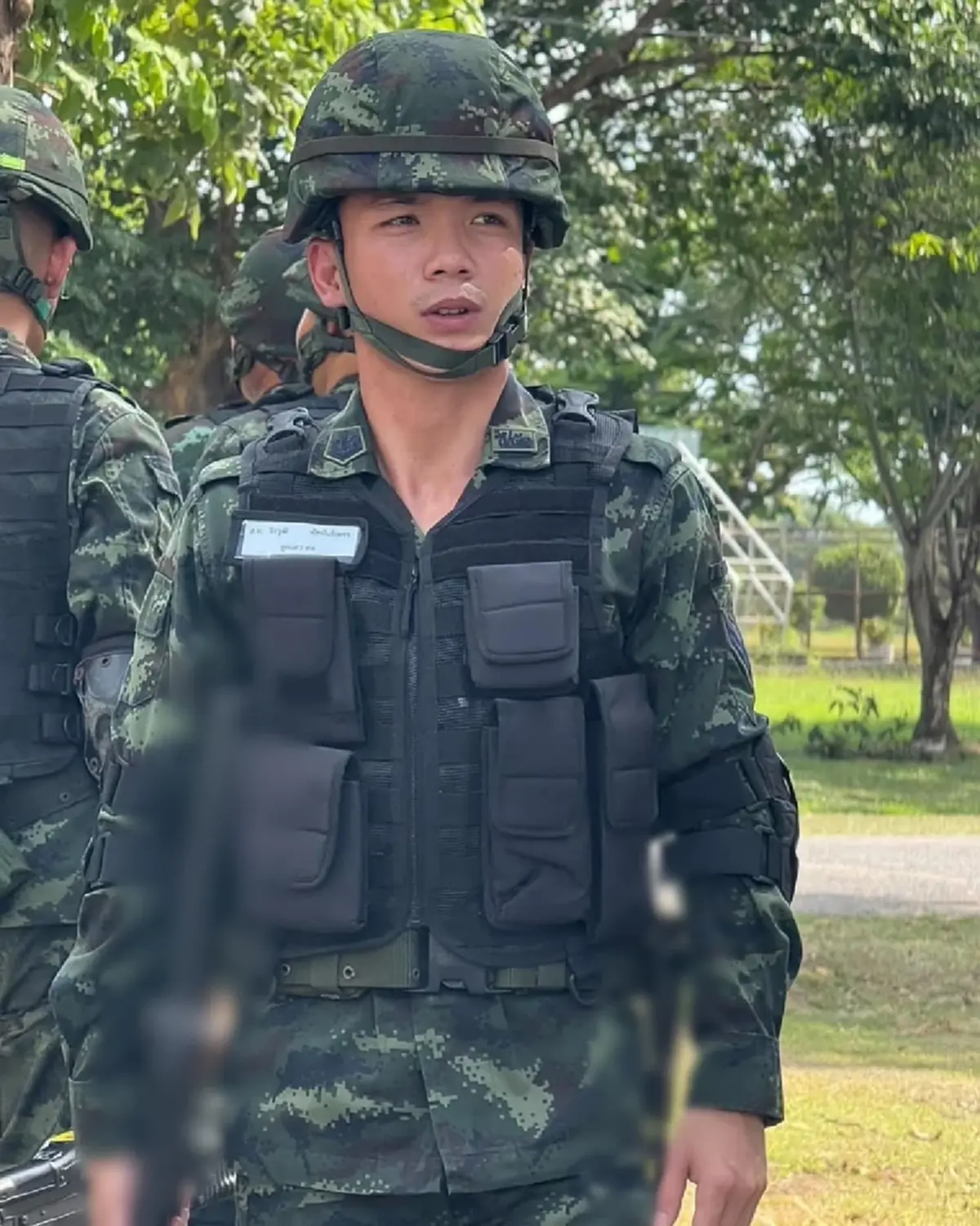 ชื่นชม "ลำพูนชัย" ไปช่วยชาติรบทันที หลังขึ้นชกมวยไทยเสร็จ