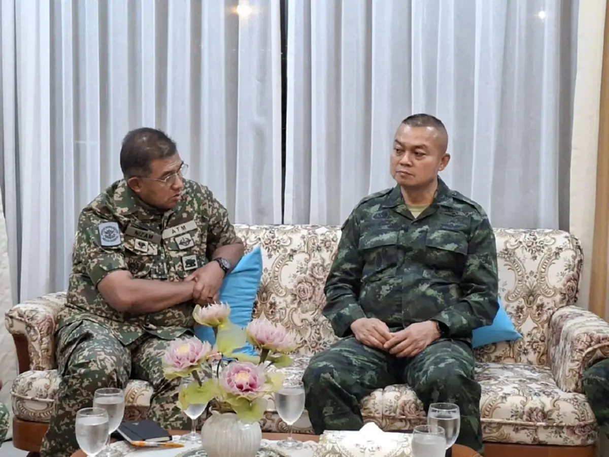 ผบ.สส.มาเลเซีย หารือ \"2แม่ทัพไทย\" รับทราบข้อเท็จจริงปัญหาชายแดน