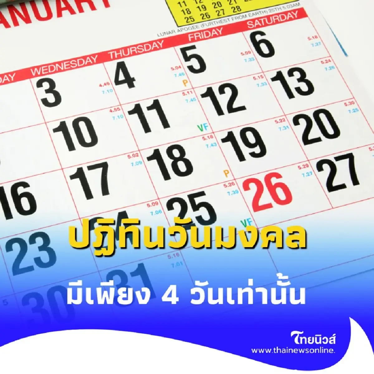 เปิดปฏิทินวันมงคล เดือนกรกฎาคม 2568 มีเพียง 4 วันเท่านั้น