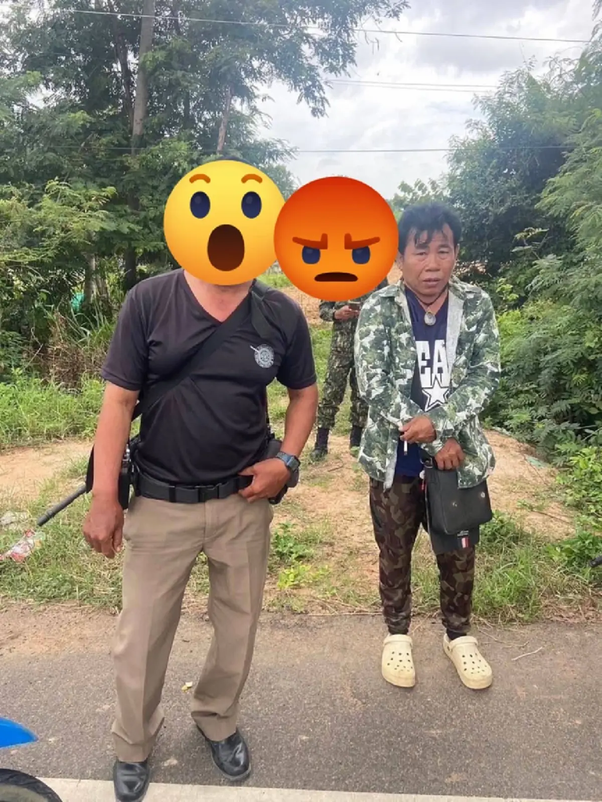 แสบจริง จับ"เขมรสอดแนม" ขี่จยย.ตระเวนถ่ายรูปแจ้งพิกัดทหารเขมร