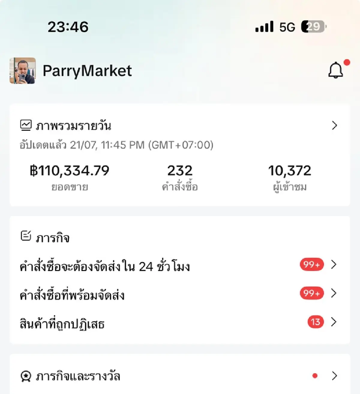 แพรรี่ เปิดยอดขาย ตอกหน้า เซียนพระดัง ลั่น ผู้ชายช่วยฉันหาเงิน