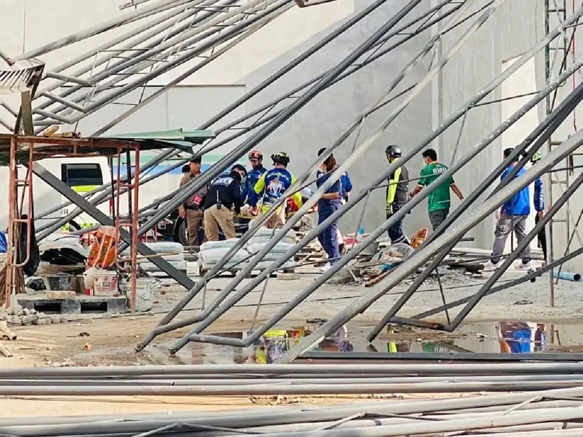 ด่วน อาคารถล่ม พบผู้บาดเจ็บติดใต้ซากอาคาร อ.เวียงป่าเป้า