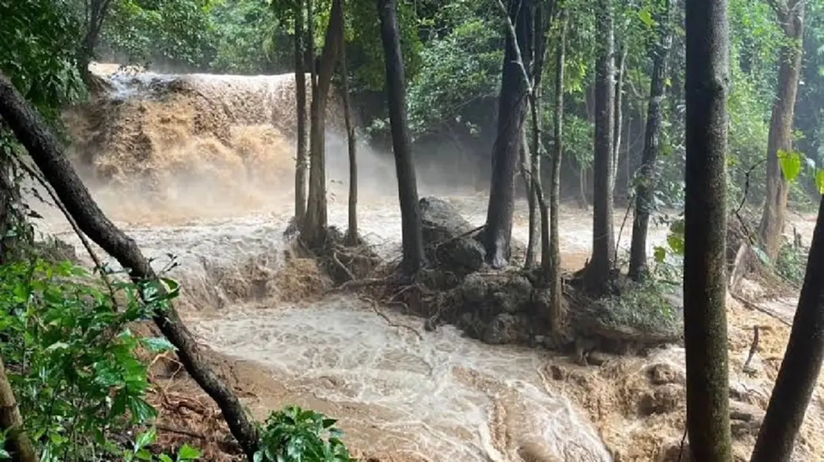 ปภ.แจ้งเตือน 3 จังหวัด น่าน พะเยา เชียงราย ระวังน้ำท่วมฉับพลัน