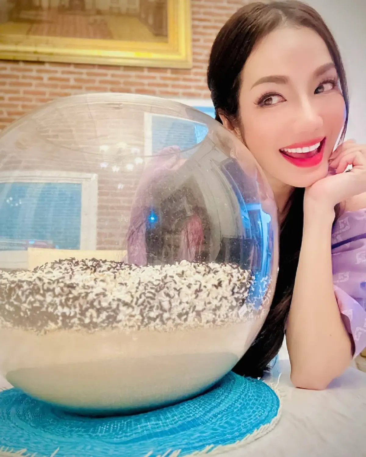 รีบส่อง อ๋อม สกาวใจ ปล่อยเลขน้องกระดิ่งโค้งสุดท้าย เห็นเลขชัด