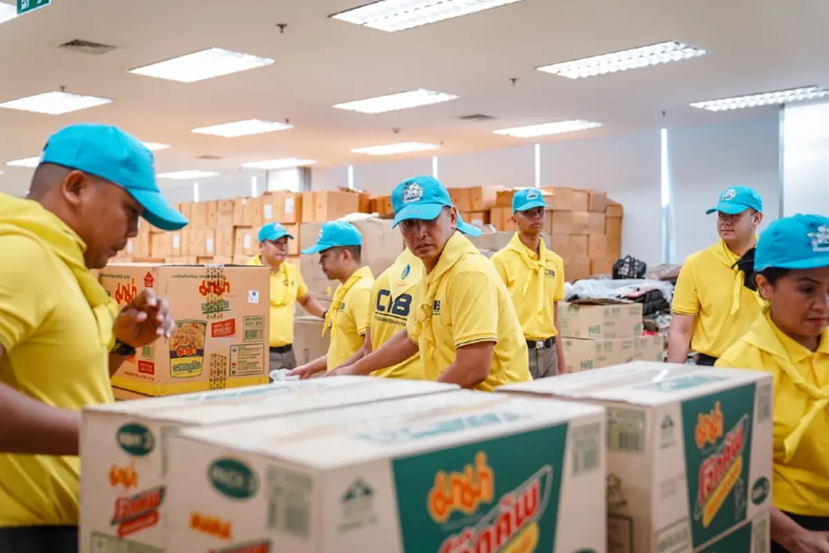 CIB หนุนเต็มกำลัง ส่งถุงยังชีพสู้วิกฤติปะทะชายแดนไทย-กัมพูชา