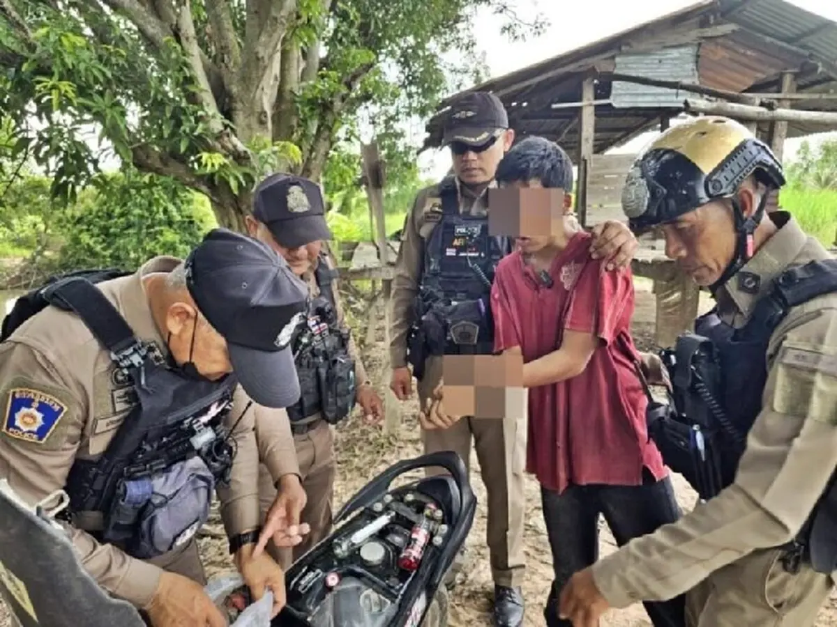 รถเขาเราเท่ รวบหนุ่มวัย 22 ลักจยย.ชาวบ้าน หวังขี่ไปอวดสาว