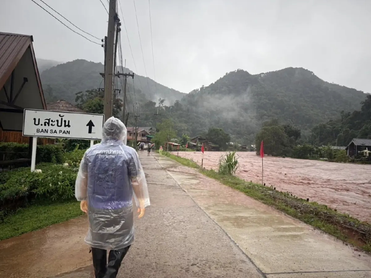 ด่วน น่านเตือน 3 อำเภอ น้ำเพิ่มสูงใกล้ล้นตลิ่ง ให้ยกของขึ้นที่สูง