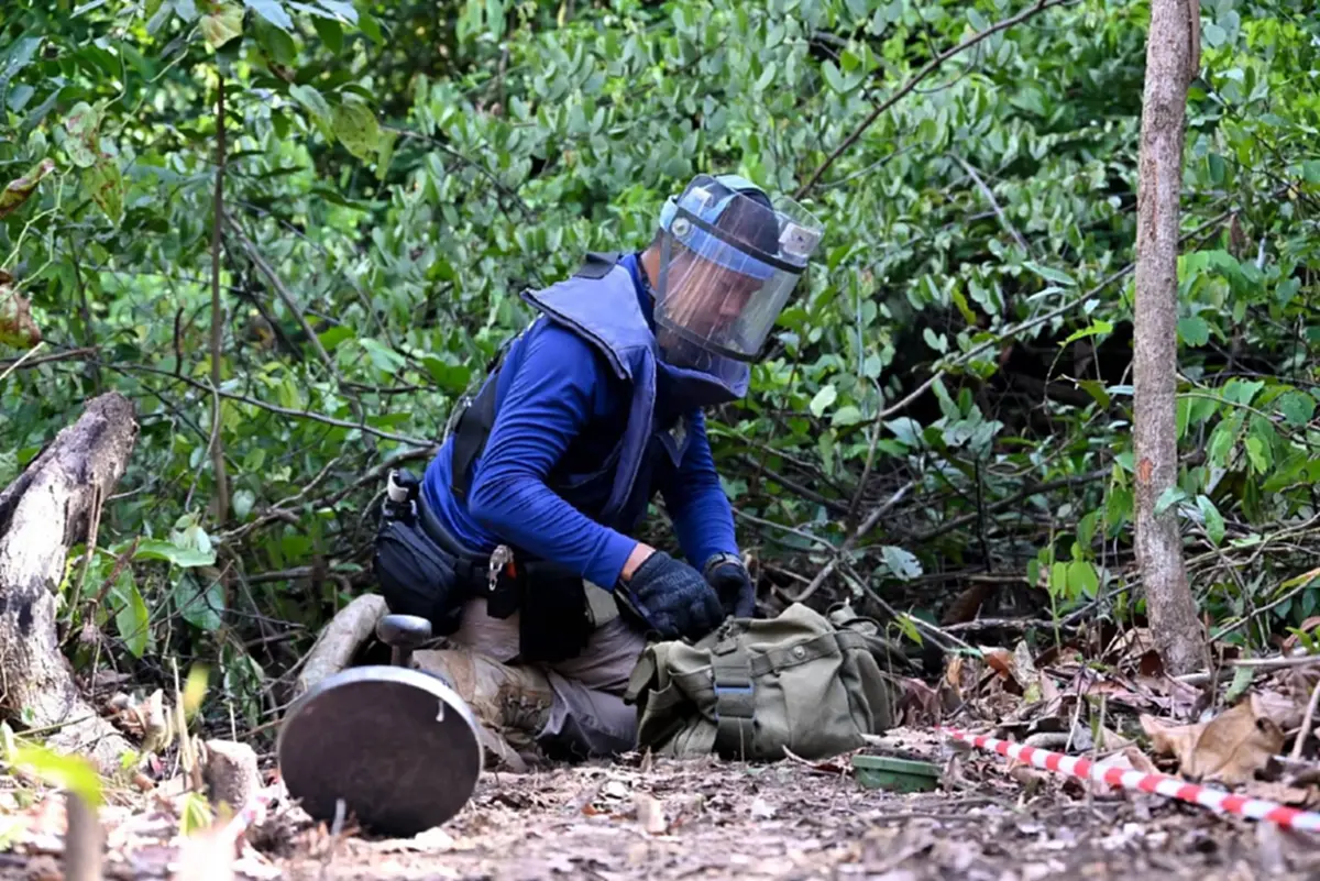 แฉกัมพูชามีทุ่นระเบิดสังหารบุคคล PMN-2 รวมกว่า 3,700 ลูก