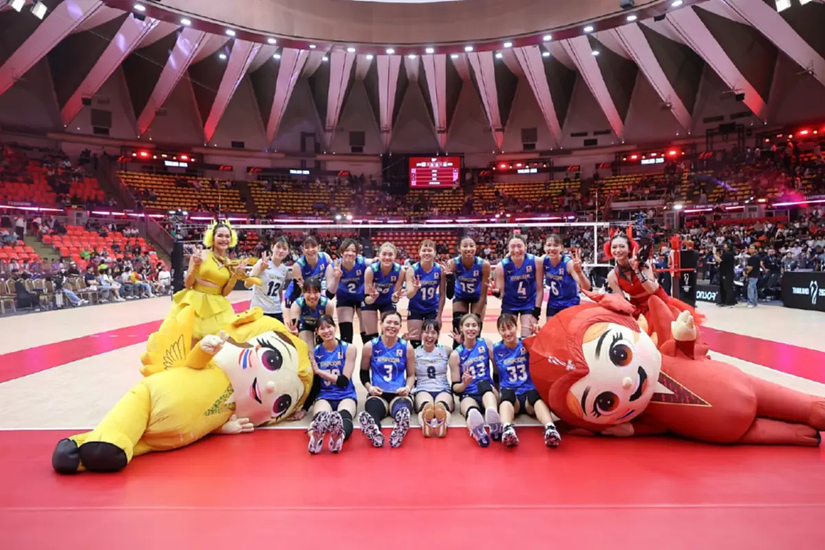 "วอลเลย์บอลหญิงวันนี้" ไทย พบ ญี่ปุ่น ทีมชาติไทยแข่งกี่โมง