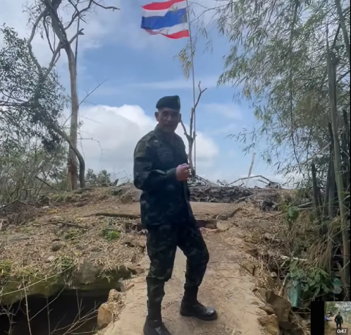 "เสธ.เบิร์ด" โชว์ชัด ๆ ไทยยึด ภูมะเขือ 100% ซ้ดผู้นำเขมรเลิกโกหก