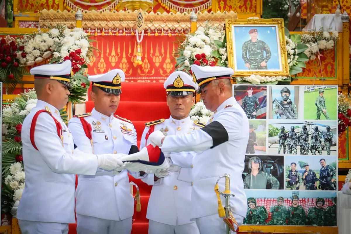 ปูนบำเหน็จ 9 ขั้น  จ.ส.อ. อโนทัย ส่งฮีโร่ด้วยเกียรติยศสูงสุด