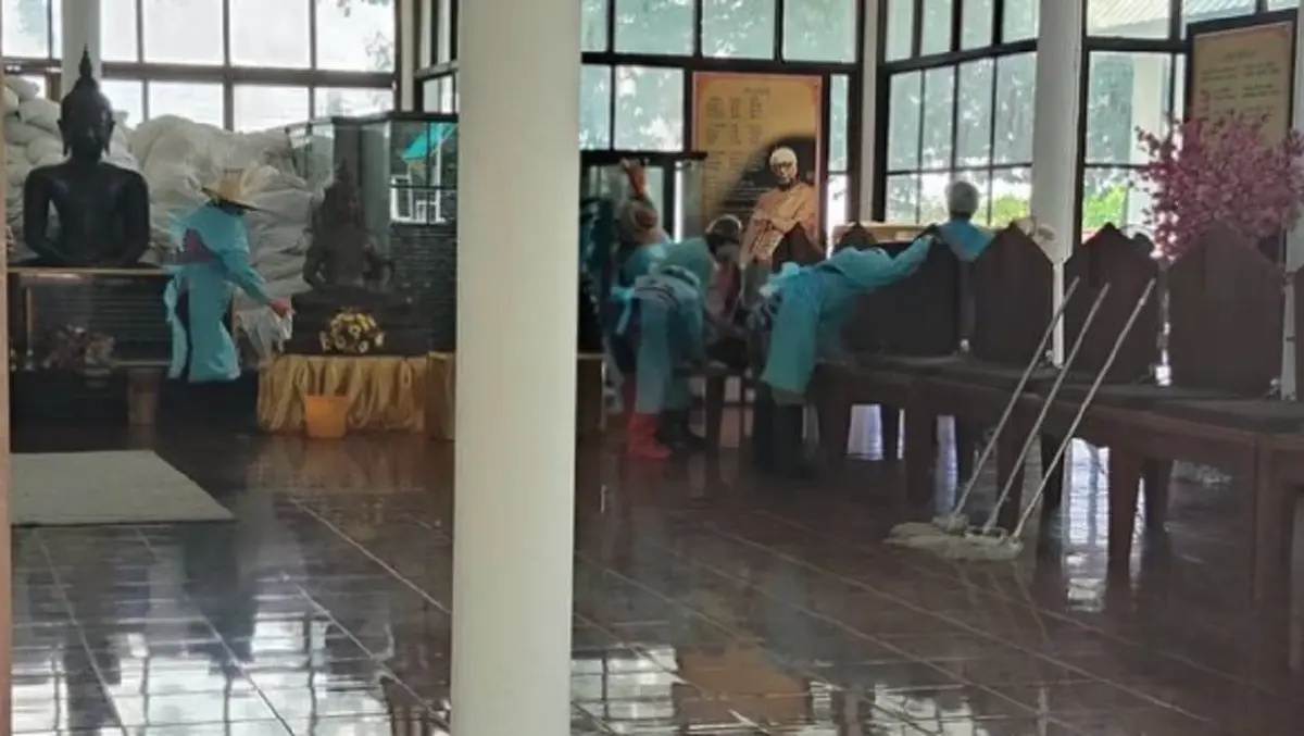 รู้แล้วยอดผู้ป่วย ที่อยู่ในวัดพระบาทน้ำพุ หลังหลายคนสงสัย