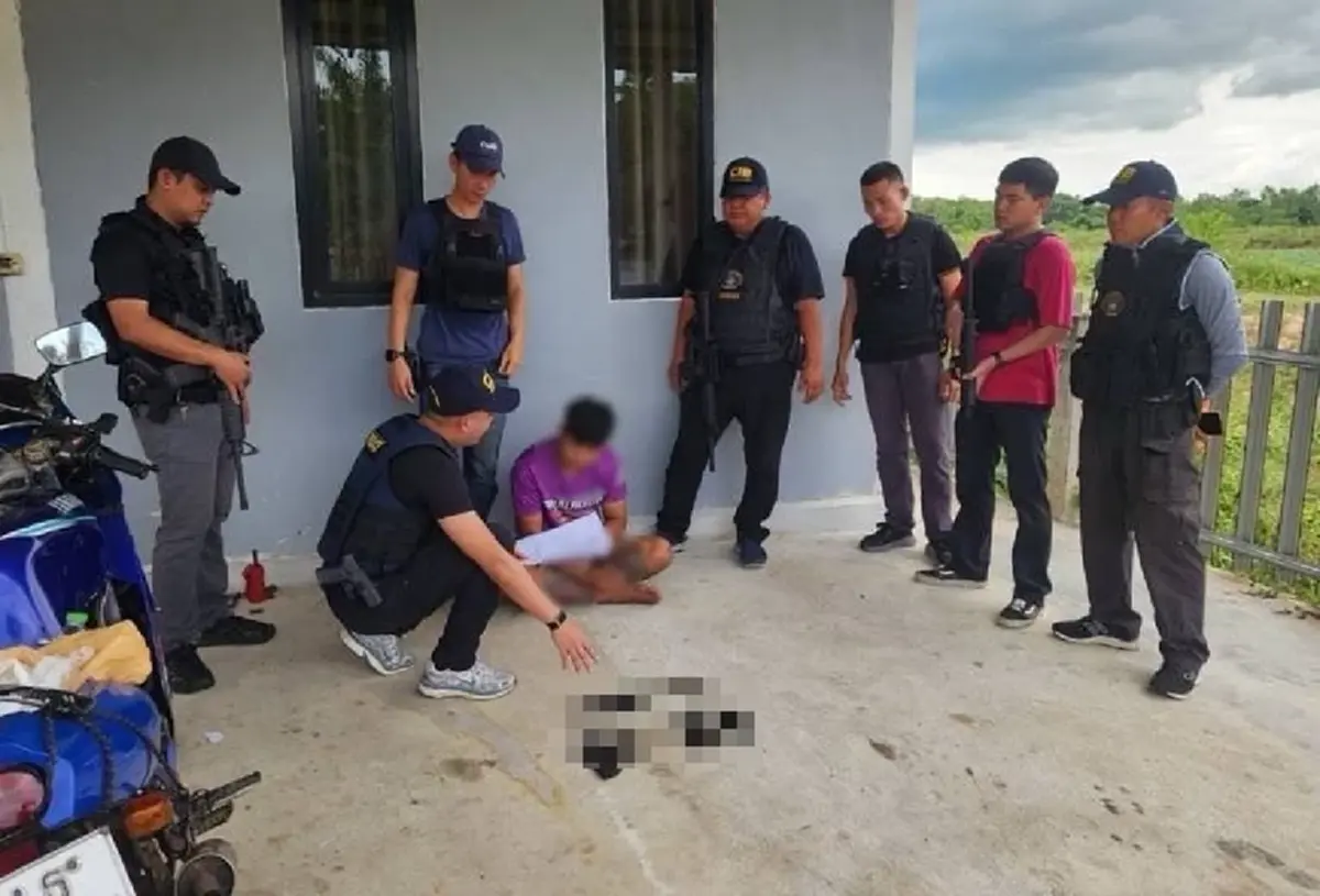 จับแล้ว โซ่ มือปืนหนีหมายอุกฉกรรจ์ ซ่อนตัวนาน 4 เดือน