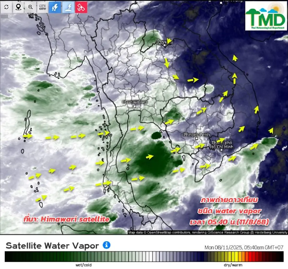 เตือน 44 จังหวัด วันนี้อ่วม เจอมรสุม ฝนตกหนัก ระวังน้ำท่วมฉับพลัน