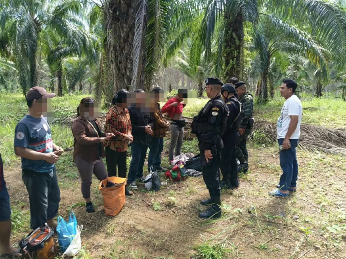 จับ17แรงงานกัมพูชา หนีความยากจน ลอบข้ามแดนเข้าไทยทั้งครอบครัว