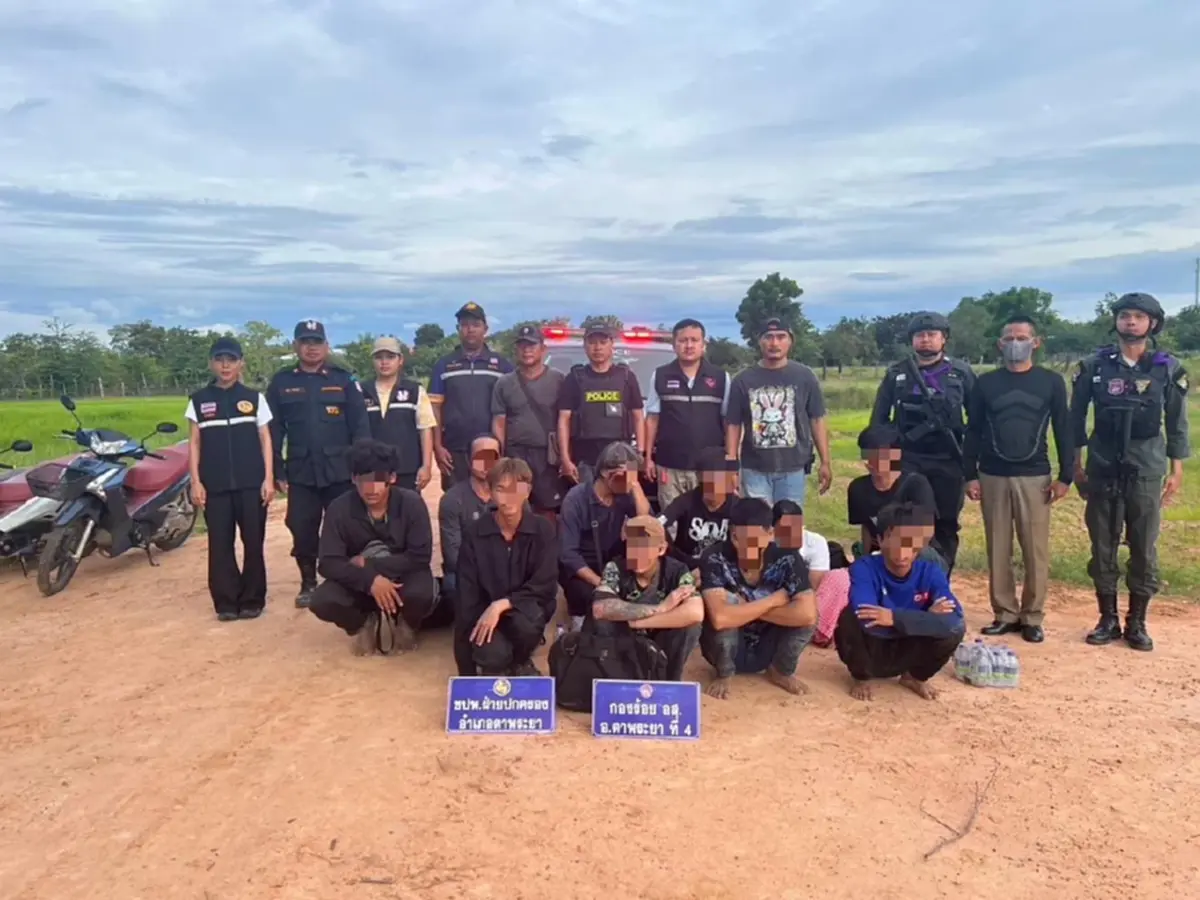 จับ 16 คนไทย เตรียมลักลอบข้ามแดนไปกัมพูชา ทำงานแก๊งคอลเซ็นเตอร์