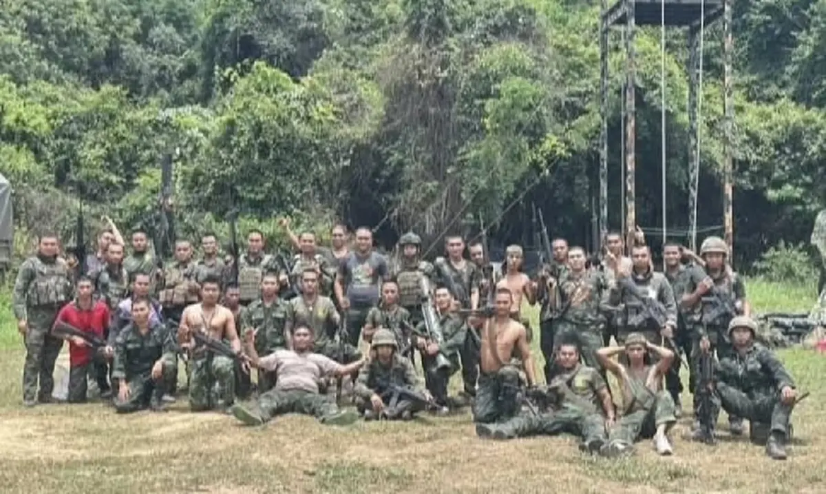 สู้ไม่ถอย เปิดภาพ ทหารบ้านขนาดมอญ อยู่รบตั้งแต่วันแรกที่ปะทะ