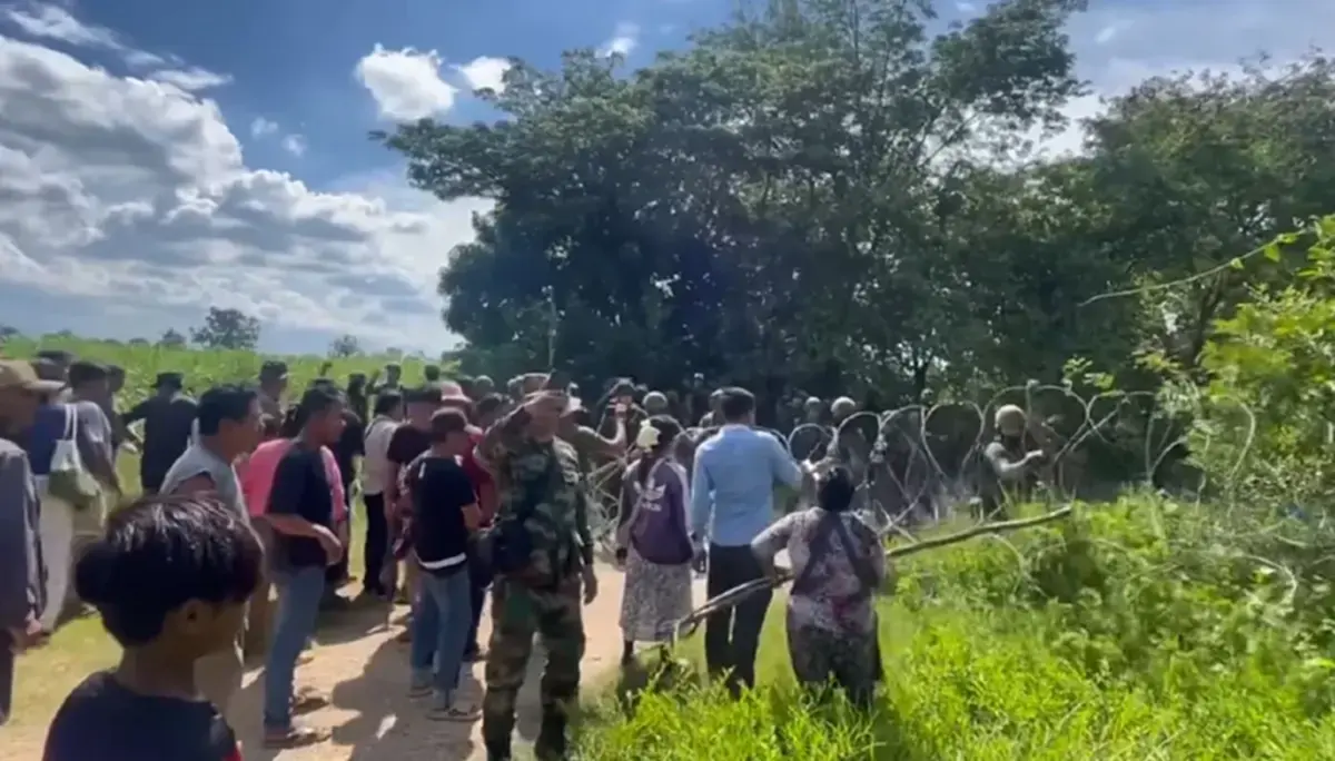 "รร.บ้านหนองจาน" ประกาศด่วนหยุดเรียน หวั่นไม่ปลอดภัยเหตุปะทะ