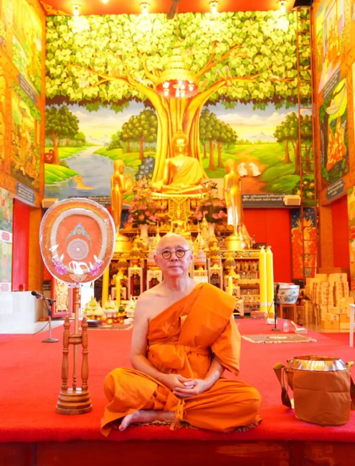 ตู่ นพพล เข้าพิธีอุปสมบทเรียบง่าย ได้รับฉายาทางธรรม โกมารจิตฺโต