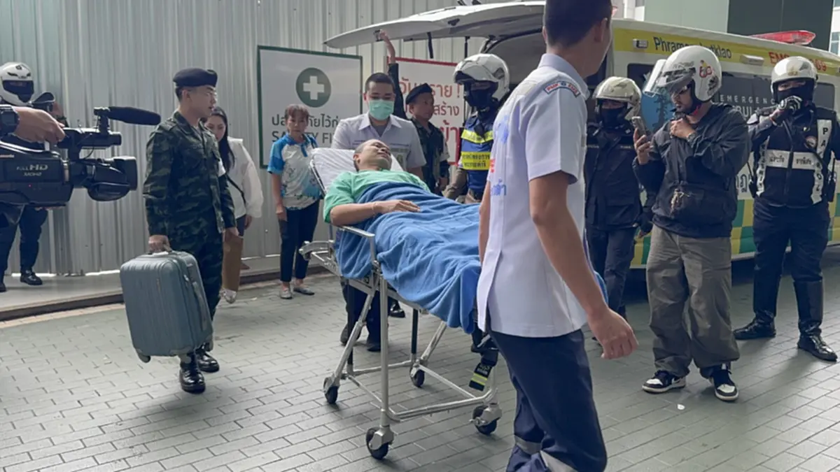 ทบ.ส่งตัวทหารกล้าได้รับบาดเจ็บ จากเหตุประทะชายแดน รักษาต่อ รพ.พระมงกุฎเกล้า