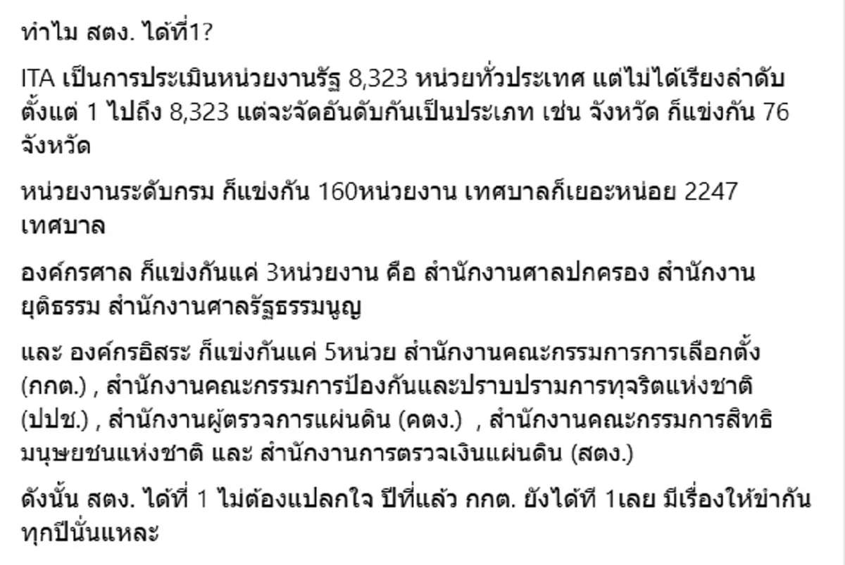 ไอซ์ รักชนก ซัดแรงเบื้องหลัง สตง.คว้าที่ 1 ความโปร่งใส